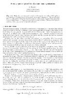 Cover for A convergence proof for dynamic homogenization